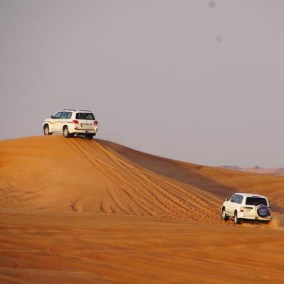 Go on a desert jeep safari