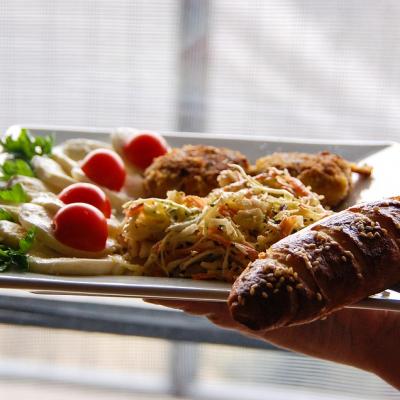 Go vegetarian for a month