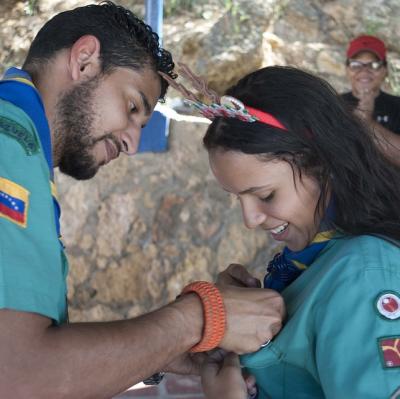 Earn a scout badge