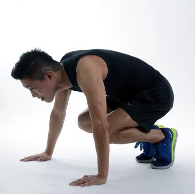 Get up to 30 burpees in 30 days