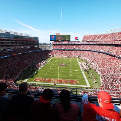 Watch a 49ers home game at Levi Stadium