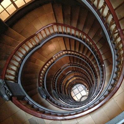 Always use the stairs instead of elevators