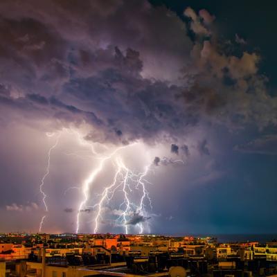 Watch a thunderstorm