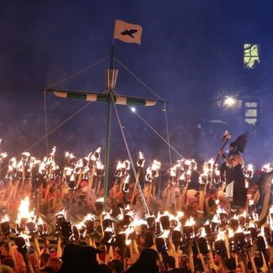 Up Helly Aa Viking fire festival