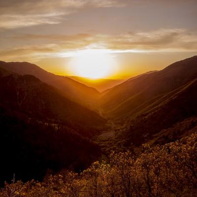 Stay up all night to watch a sunrise