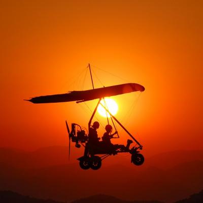 Fly a microlite