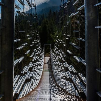 Cross a Suspension Bridge