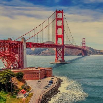 Run across the Golden Gate bridge