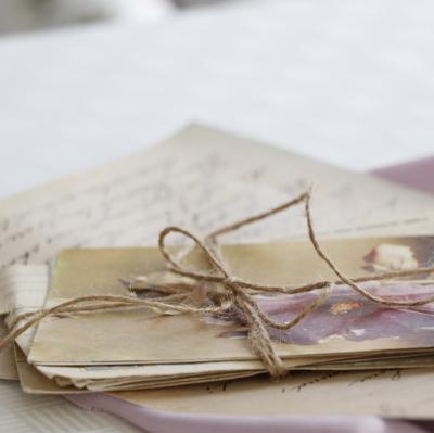 Read a collection of old letters
