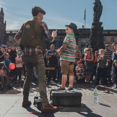 Go to the Edinburgh Fringe Festival