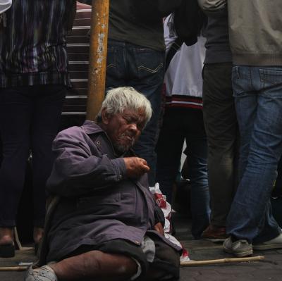 Refuse to walk past someone in need