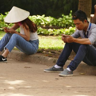 Engage in a proper conversation with someone