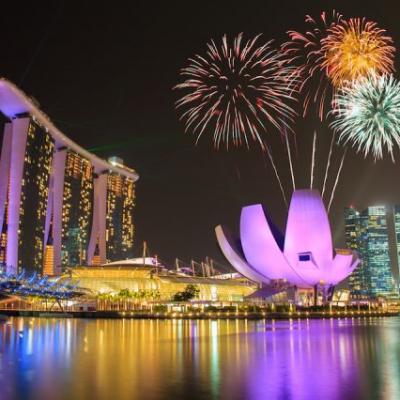 Celebrate new years eve in Singapore