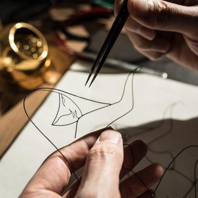 Make a wire sculpture