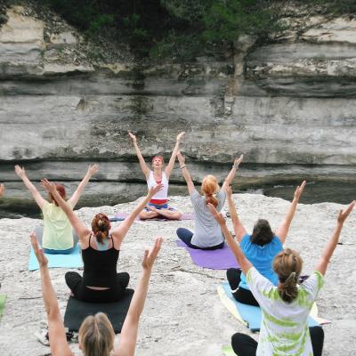 Attend a yoga retreat