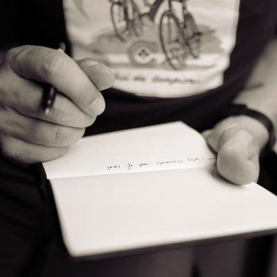 Write myself a letter seal it and read it 10 years later