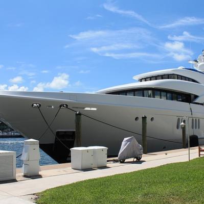 Charter a luxury yacht