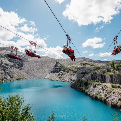 Ride Velocity 2 zip wire- The Fastest Zip Line in the World