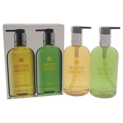 Molton Brown Liquid Hand Wash Set: Lemon & Mandarin 300ml/10oz + Puritas 300ml/1