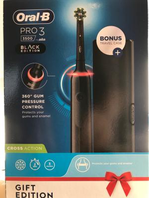 Oral-B pro3 3500 black edition BRAUN